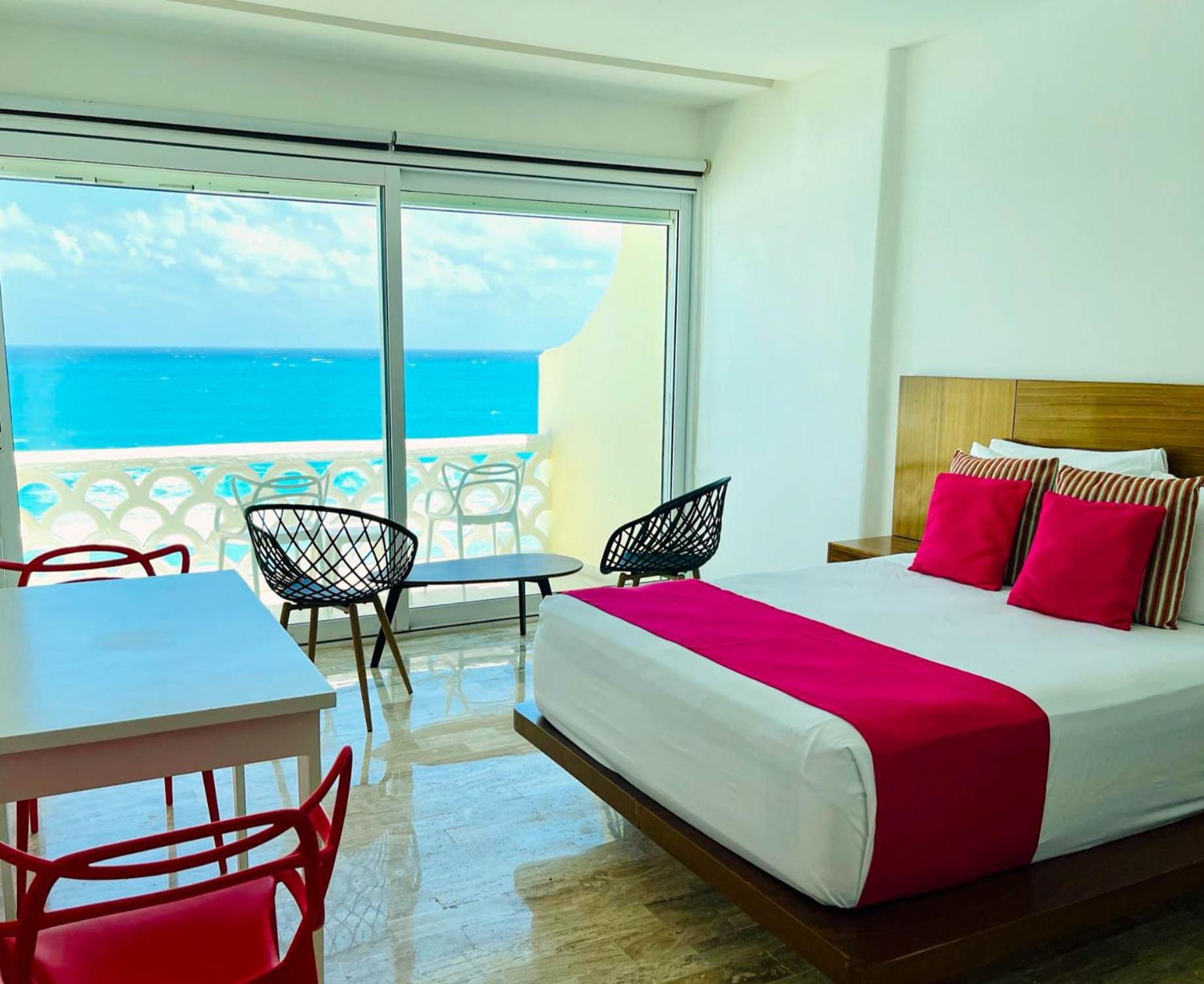 Beachside Apartments Cancún Eksteriør billede